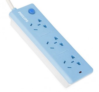 Удлинитель Xiaomi Philips socket set (3 розетки без USB) Blue (SPS2320X/931)