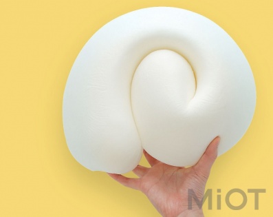 Ортопедична подушка підголовник Xiaomi 8H Neck pillow Us Beige