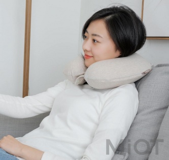 Ортопедична подушка підголовник Xiaomi 8H Neck pillow Us Beige