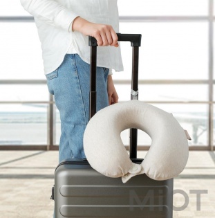 Ортопедична подушка підголовник Xiaomi 8H Neck pillow Us Beige