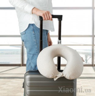 Ортопедическая подушка подголовник Xiaomi 8H Neck pillow Us Beige
