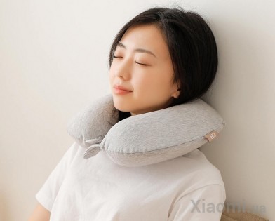 Ортопедическая подушка подголовник Xiaomi 8H Neck pillow Us Grey