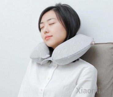 Ортопедическая подушка подголовник Xiaomi 8H Neck pillow Us Grey