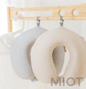 Ортопедична подушка підголовник Xiaomi 8H Neck pillow Us Grey