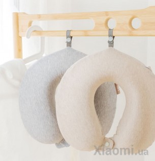 Ортопедическая подушка подголовник Xiaomi 8H Neck pillow Us Grey