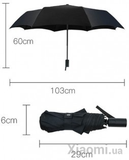 Зонт автоматический Xiaomi Pinlo Automatic Black PLZDS04XM