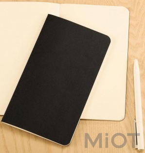 Блокнот Xiaomi Pinlo Portable Notepad Black 105*183mm 3pcs