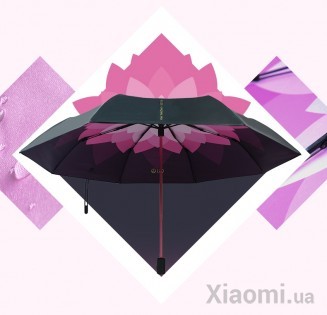 Зонт Pinluo by Liang San Dian design Black-Purple