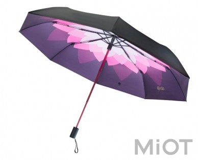 Парасолька Pinluo by Liang San Dian design Black-Purple
