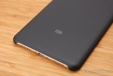 Чехол бампер Protective Bumper Xiaomi Mi Max 2 Transparent Black