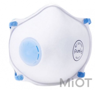 Маска для очищення повітря Xiaomi Purely Air Lock Masks 3шт (KQS-9501V)