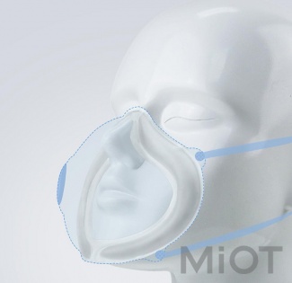 Маска для очищення повітря Xiaomi Purely Air Lock Masks 3шт (KQS-9501V)