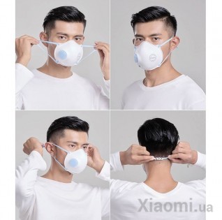 Маска для очистки воздуха Xiaomi Purely air lock masks 3 шт. (KQS-9501V)