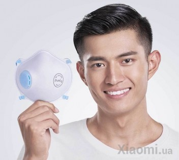 Маска для очистки воздуха Xiaomi Purely air lock masks 3 шт. (KQS-9501V)
