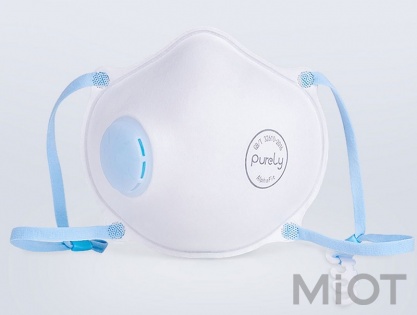 Маска для очищення повітря Xiaomi Purely Air Lock Masks 3шт (KQS-9501V)