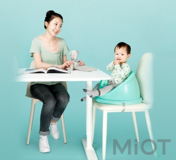 Дитячий стільчик Xiaomi QBORN multipurpose baby chair CQ01 Mint Green