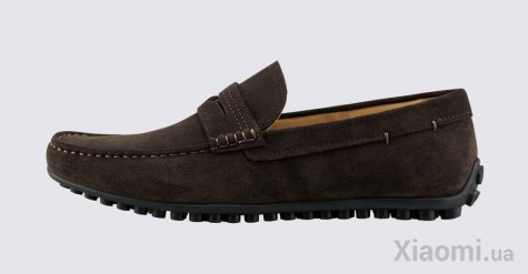 Мужские мокасины замшевые Xiaomi QIMIAN Suede leather beanie shoes Brown 44
