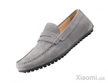 Мужские мокасины замшевые Xiaomi QIMIAN Suede leather beanie shoes Grey 42 size