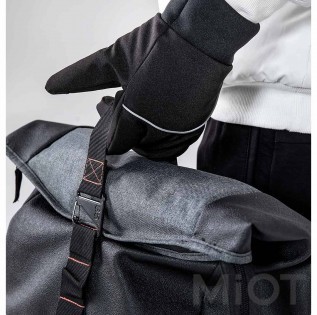 Рукавички Xiaomi QIMIAN Velvet warm touch screen gloves (Unisex) Black size XL ST702S