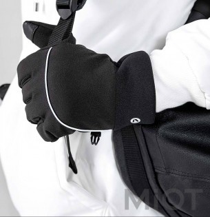 Рукавички Xiaomi QIMIAN Velvet warm touch screen gloves (Unisex) Black size XL ST702S