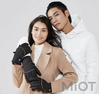 Рукавички Xiaomi QIMIAN Velvet warm touch screen gloves (Unisex) Black size XL ST702S