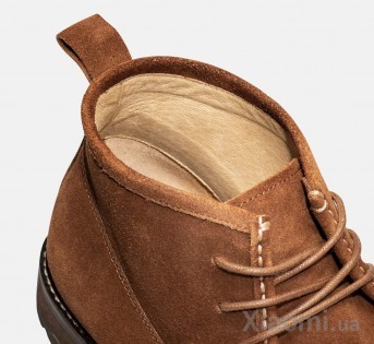 Ботинки замшевые Xiaomi QIMIAN suede leather ankle boots for men Brown 43