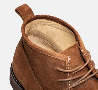 Черевики замшеві Xiaomi QIMIAN suede leather ankle boots for men Brown 43