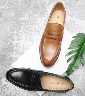 Мужские туфли Xiaomi QIMIAN Сalf Leather Shoes Brown 43 M71LF01