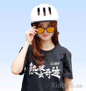 Защитный шлем Xiaomi QiCYCLE City Helmet White 57-61 см