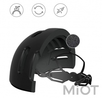 Захисний шолом Xiaomi QiCYCLE City Helmet Black 57-61 см