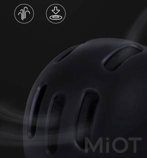 Захисний шолом Xiaomi QiCYCLE City Helmet Black 57-61 см