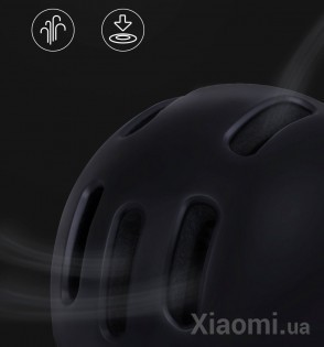 Защитный шлем Xiaomi QiCYCLE City Helmet Black 57-61 см