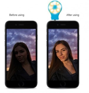 Спалах до смартфонів RK-07 LED Flash Black