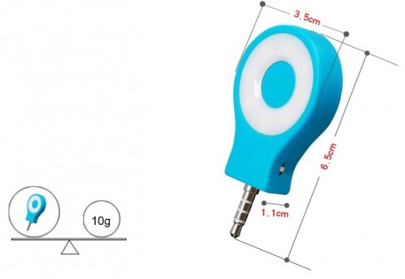 Спалах до смартфонів RK-07 LED Flash Black