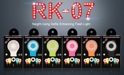 Спалах до смартфонів RK-07 LED Flash Black
