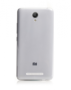Чехол бампер силиконовый Xiaomi Silicon Case for Redmi Note 2 Silver 1153500014