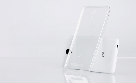 Чохол бампер силіконовий до смартфона Xiaomi Redmi Note 2 White