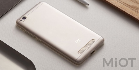 Чохол бампер для смартфонів Redmi 4A Soft Case Blue ORIGINAL