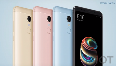 Смартфон Xiaomi Redmi Note 5 Rose Gold 4/64Gb
