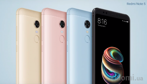 Смартфон Xiaomi Redmi Note 5 Blue 4/64Gb