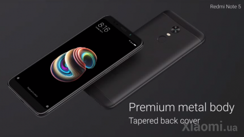 Смартфон Xiaomi Redmi Note 5 Black 4/64Gb