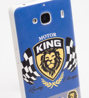 Чехол бампер Xiaomi Redmi 2 Fashion series 3D Motor King 1151600025