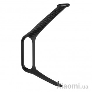 Ремешок Rhomb Design для Xiaomi Mi Band 3/4 Black