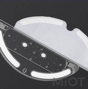 Тканинна насадка Mopping Cloth для пилососів Xiaomi Roborock Grey 2pcs SXTB01RR