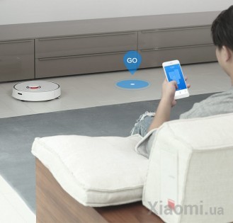 Робот пылесос моющий Xiaomi RoboRock Vacuum Cleaner 2 White S50