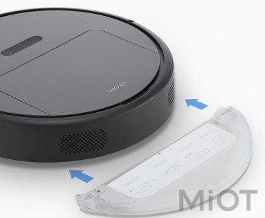 Робот-пилосос миючий Xiaomi Roborock Xiaowa Vacuum Cleaner Black E35