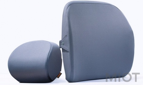 Комплект подушек Xiaomi RoidMi для поясницы и шеи в автомобиль Blue