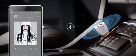 RoidMi Bluetooth Car трансмітер BFQ01RM Black