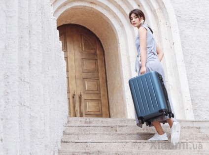 Чемодан Xiaomi Runmi 90 Ninetygo 1A Suitcase 20" Aurora Blue (6971732583519)