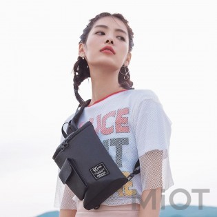 Сумка Xiaomi Runmi 90 Ninetygo Chic Casual Chest Bag Black (Ф04080)